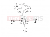 gilera 2010 Oregon 250 Steering post articulation