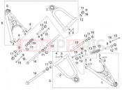 gilera 2010 Oregon 250 Swinging arm