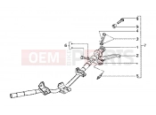 gilera Runner 125 FX 2T Handlebars component parts