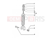 gilera Runner 125 FX 2T Rear damper