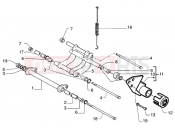 gilera Runner 125 VX 4T Swinging arm