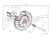Front wheel - Gilera Runner 180 FXR 2T