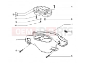 Speedometers kms.-handlebar covers - Gilera Runner 180 FXR 2T