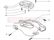 gilera Runner 180 VXR Speedometers kms. - Handlebar covers