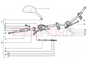 Handlebars component parts - Gilera Runner 200 VXR 4T