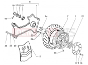 Rear wheel - Gilera Runner 200 VXR 4T