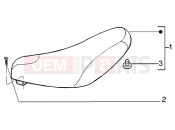 Saddle - Gilera Runner 200 VXR 4T