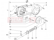 gilera 2005 Runner 50 Pure Jet SC Crankcase cover - Crankcase cooling