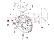 gilera 2008 Runner 50 ST Pure Jet Cylinder head cover