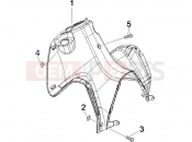 gilera 2005 Runner 50 Pure Jet Front glove-box - Knee-guard panel