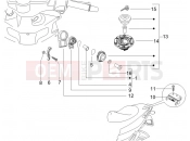 gilera 2005 Runner 50 Pure Jet Locks