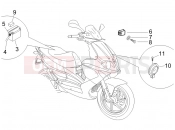 gilera 2005 Runner 50 Pure Jet Remote control switches - Battery - Horn