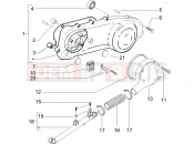 Crankcase cover - Crankcase cooling - Gilera Runner 50 Pure Jet 2007