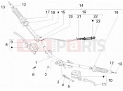 Handlebars - Master cil. - Gilera Runner 50 Pure Jet 2011