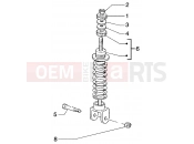 gilera Runner 50 SP Rear damper