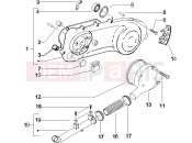 gilera 2006 Runner 50 SP -SC- Crankcase cover - Crankcase cooling
