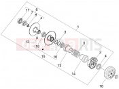 GILERA Runner 50 SP -SC- Driven pulley