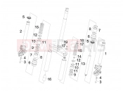 gilera 2012 Runner 50 SP Fork's components (Wuxi Top)