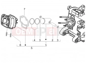 gilera 2015 Runner 50 SP Cylinder-piston-wrist pin unit