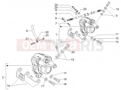 GILERA Runner 50 SP Brakes pipes - Calipers