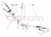 GILERA Runner 50 SP Handlebars - Master cil.