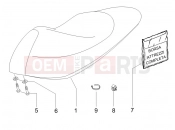 GILERA Runner 50 SP Saddle/seats