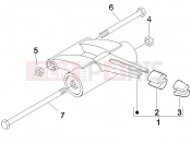gilera 2006 Runner 50 SP Swinging arm