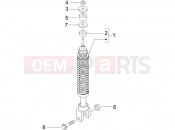 gilera 2007 Runner 50 SP Rear suspension - Shock absorber/s