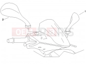 gilera 2005 Runner 50 SP Race Driving mirror/s