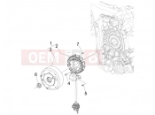 gilera 2011 Runner 125 ST 4T Flywheel magneto