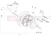 gilera 2012 Runner 125 ST 4T első kerék