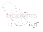 gilera 2013 Runner 125 ST 4T Saddle/seats