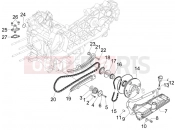 gilera 2014 Runner 125 ST 4T Oil pump
