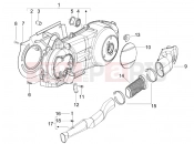 gilera 2015 Runner 125 ST 4T Crankcase cover - Crankcase cooling