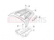 gilera 2015 Runner 125 ST 4T Rear luggage rack
