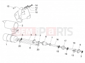 gilera 2009 Runner 200 ST 4T Supply system