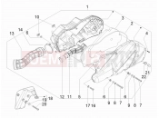 gilera 2011 Runner 200 ST 4T levegőszűrő