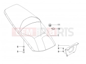 gilera 2011 Runner 200 ST 4T Saddle/seats