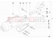 gilera 2012 Runner 200 ST 4T Silencer
