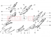 gilera 2005 Runner 125 VX 4T Side cover - Spoiler
