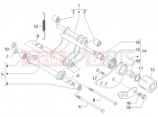 gilera 2006 Runner 125 Race VX 4T Swinging arm