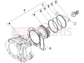 gilera 2006 Runner 125 VX 4T -SC- Cylinder-piston-wrist pin unit