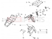 gilera 2007 Runner 125 VX 4T -SC- Rear cover - Splash guard