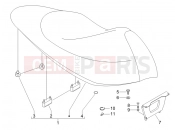 gilera 2007 Runner 125 VX 4T -SC- Saddle/seats