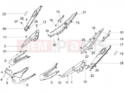 gilera 2007 Runner 125 VX 4T -SC- Side cover - Spoiler