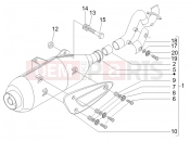 gilera 2007 Runner 125 VX 4T -SC- Silencer
