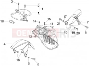 gilera 2007 Runner 125 VX 4T -SC- Wheel huosing - Mudguard