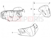 Handlebars coverages - Gilera Runner 125 VX 4T Serie Speciale 2007
