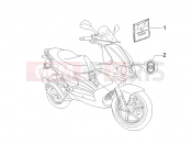 Plates - Emblems - Gilera Runner 125 VX 4T Serie Speciale 2007