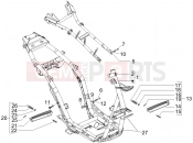 gilera 2005 Runner 200 VXR 4T Frame/bodywork